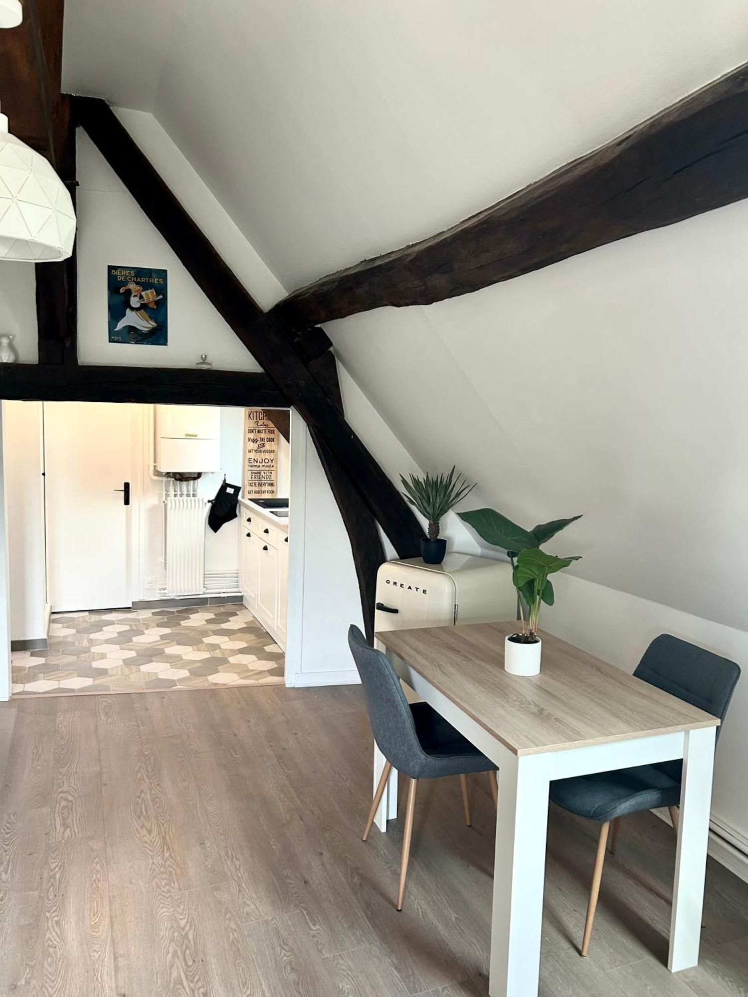 L Ecuyer Appartement Au Coeur Du Quartier Historique Chartres Zewnętrze zdjęcie